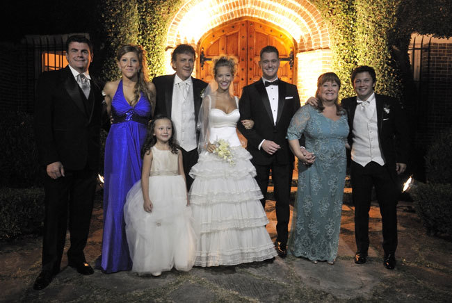 Luisana Lopilato Michael Buble 2011 Boda Vestido Novia