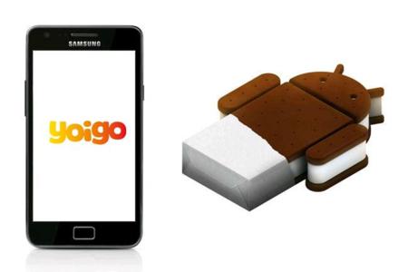 Yoigo actualiza su Galaxy SII a Ice Cream Sandwich