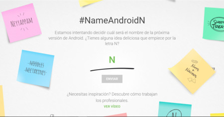 Android N te pregunta por su nombre, envía a Google tu propuesta