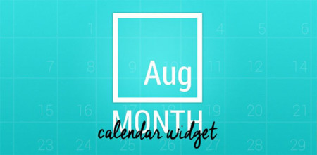 Month: The Calendar Widget, más de 70 hermosos widgets de calendario para tu Android