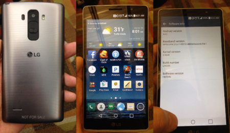 Una filtración nos enseña cómo podría lucir el LG G4 Note con su acabado metálico