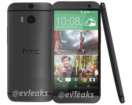 El nuevo HTC One se deja ver ahora en color gris oscuro