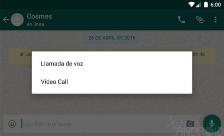 Las videollamadas de WhatsApp a la vuelta de la esquina: ya hacen acto de presencia en su beta