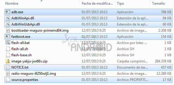 Carpeta Con Fastbootysdk
