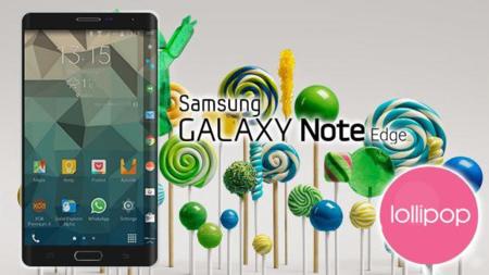 Samsung Galaxy Note Edge ya tiene lista su actualización a Android 5.0 Lollipop