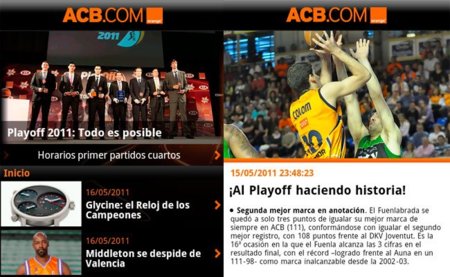 Llega a Android la aplicación oficial de la ACB
