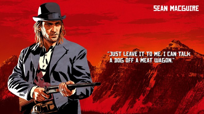 Red Dead Redemption 2 Sean Macguire