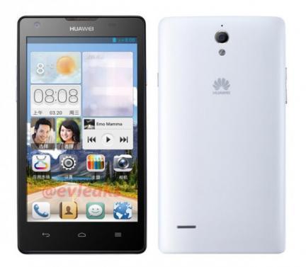 Se filtra una imagen del Huawei Ascend G700 y algunas de sus especificaciones