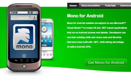 C# y .NET llegan a Android de la mano de Mono