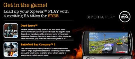 Electronic Arts regala cuatro juegos a los usuarios del Sony Ericsson Xperia Play