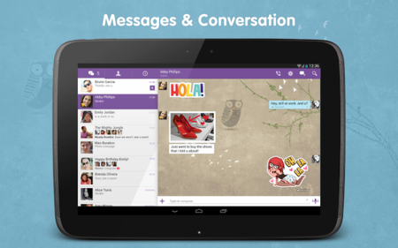 Viber 4.0 para Android, ahora con soporte para tablets, pulsa y habla, y más novedades