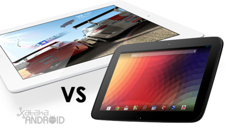 Comparamos el Nexus 10 con el iPad 4Gen