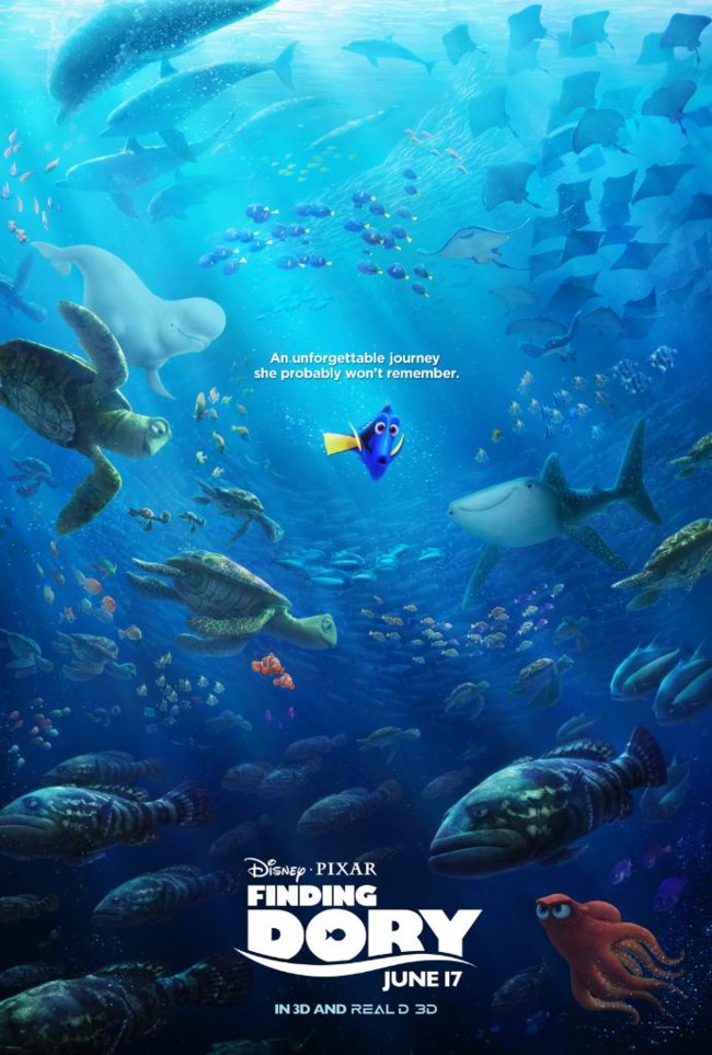 Cartel de Buscando a Dory