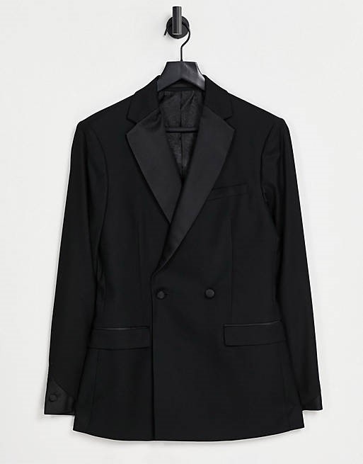 Chaqueta de smoking cruzada