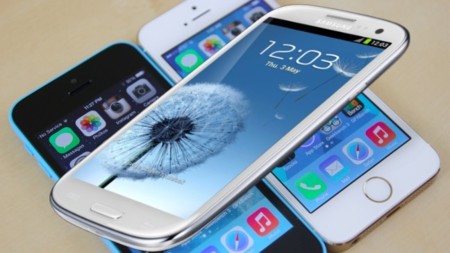 La pantalla táctil de Samsung Galaxy S3 es mucho más precisa que las de iPhone 5s y 5c