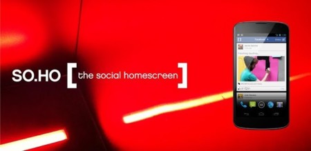 SO.HO, una pantalla de inicio social para tu Android