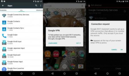Google podría estar preparando su propio servicio VPN para Android