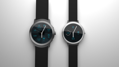 Así serían los dos relojes Android Wear fabricados por Google