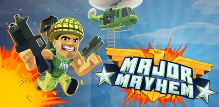 Major Mayhem llega a Android, ayuda al recluta a salvar a la humanidad y a su chica