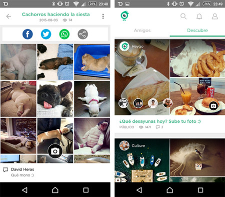 Heygo, o cómo compartir tus fotos según temas con amigos y desconocidos