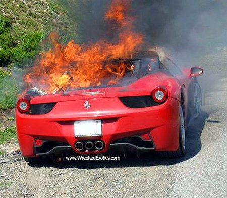 Dolorpasión™: mein Ferrari brennt