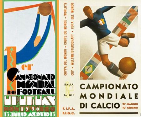 Los carteles de los Mundiales de Fútbol desde 1930, un viaje por la historia del diseño gráfico del siglo XX 