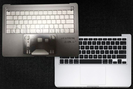 Se filtran fotos del que sería el nuevo MacBook Pro con panel táctil