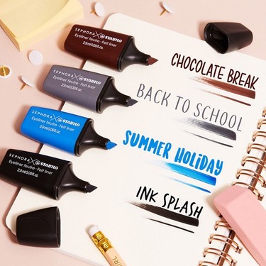 No, no es un subrayador, es la nueva colección de eyeliners Sephora X Stabilo que no pueden ser más molones 