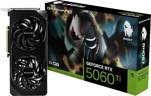 Tarjeta Gráfica Gainward GeForce RTX 5060 Ti Ghost 8GB GDDR7 DLSS4