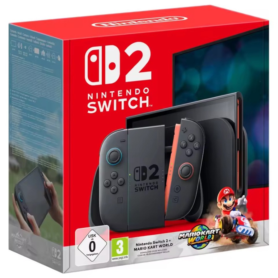 Nintendo Switch 2 (versión española) + Mario Kart World (versión digital)