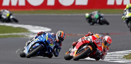 Marquez Rins Motogp Silverstone 2019