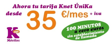 Knet refuerza su oferta convergente con una nueva opción por 35 euros al mes