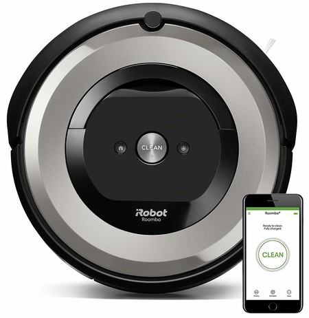 Oferta del día en la aspiradora autónoma inteligente iRobot Roomba e5154: cuesta 349 euros hasta medianoche