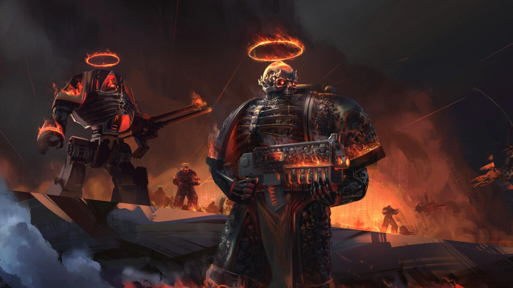 Nunca podremos jugar con ellos en Warhammer 40K: Space Marine 2, pero sería brutal verlos en acción en algún momento Nunca podremos jugar con ellos en Warhammer 40K: Space Marine 2, pero sería brutal verlos en acción en algún momento