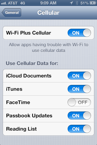 Wi-Fi Plus Cellular o cómo permanecer conectado en iOS 6 sin cortes