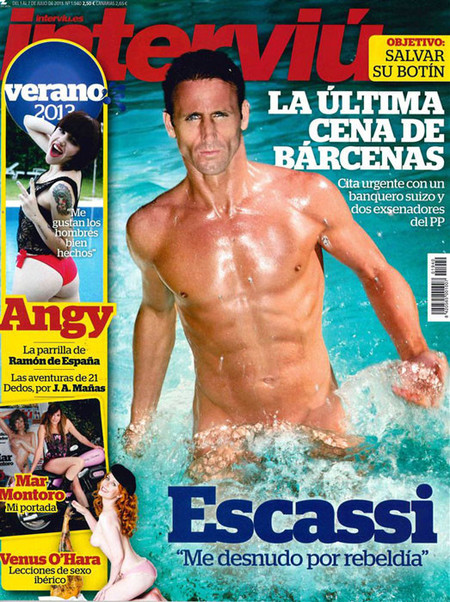 Escassi nos deja con las ganas y se hace un Terelu en Interviú