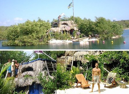 Richard Sowa: el hombre que se creó su propia isla con botellas y otros tinglados de plástico
