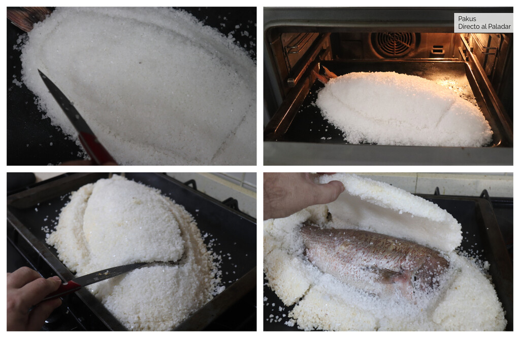Cómo cocinar un pescado a la sal para que te quede perfecto aunque no