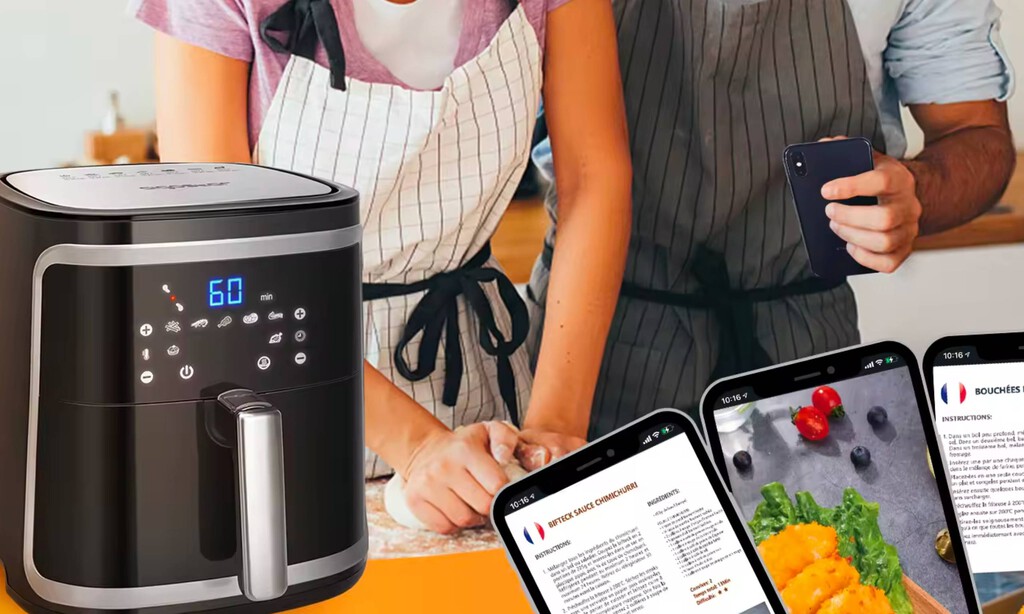 Rival de la Cosori: esta freidora de aire de gran capacidad está a un precio que no creerás pero solo durante unas horas 