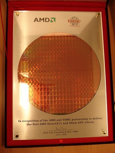 ATi 40nm wafer