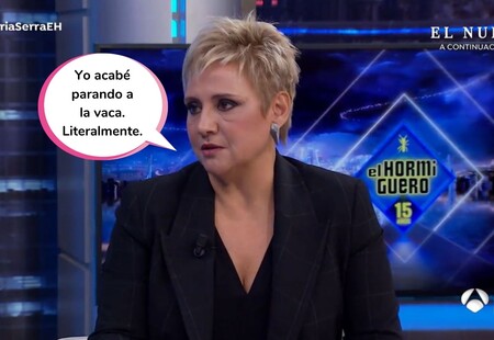 Gloria Serra desvela en 'El Hormiguero' cómo llegó a perder 20 kilos (y cuál fue el detonante para engordar)