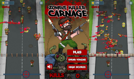 Zombie Killer Carnage, sangre y vísceras para un sangriento y zombificado Space Invaders
