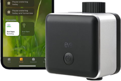 Controlador de agua Bluetooth con tecnología Thread y compatible con Apple HomeKit
