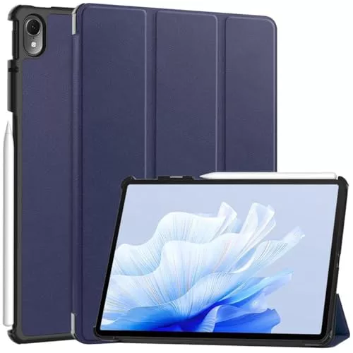 Kepuch Custer Funda para Huawei MatePad 11.5 S 2024, MatePad 11.5" S, MatePad Air 11.5,Slim Smart Cover Fundas Carcasa Case Protectora de PU-Cuero - Azul