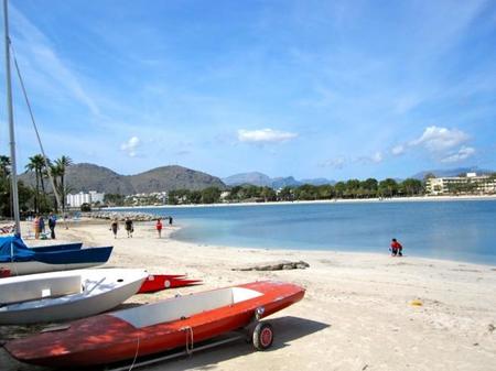 Playa de Mallorca en invierno