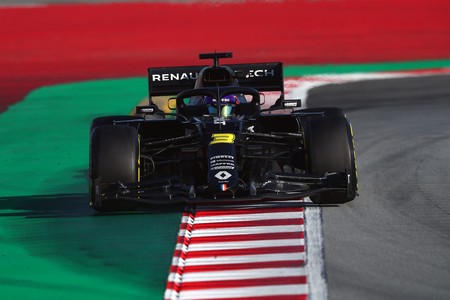 Ricciardo Renault Barcelona F1 2020