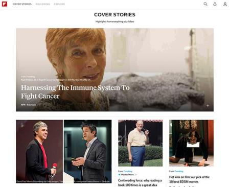 Flipboard da el salto al escritorio con su nueva versión web