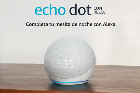 Echo Dot Con Reloj