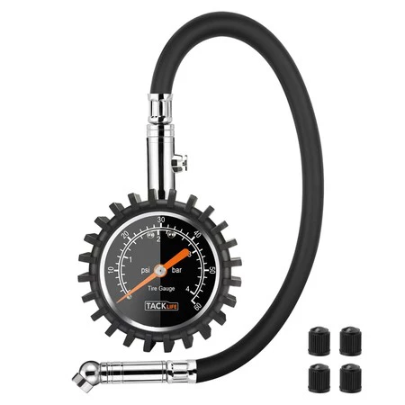 Cupón de 5 euros de descuento en el medidor digital de presión de neumáticos Tacklife TPS02L: ahora 9,99 euros en Amazon