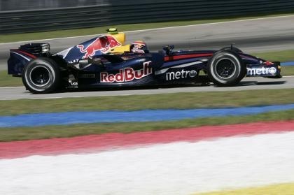 Exhibición de F1 previa a la carrera en Lausitz